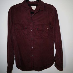Wilfred Long-Sleeve Utility Shirt Size XXS